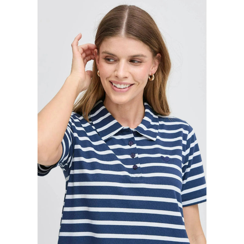 Samma Dress | Navy Blazer Mix