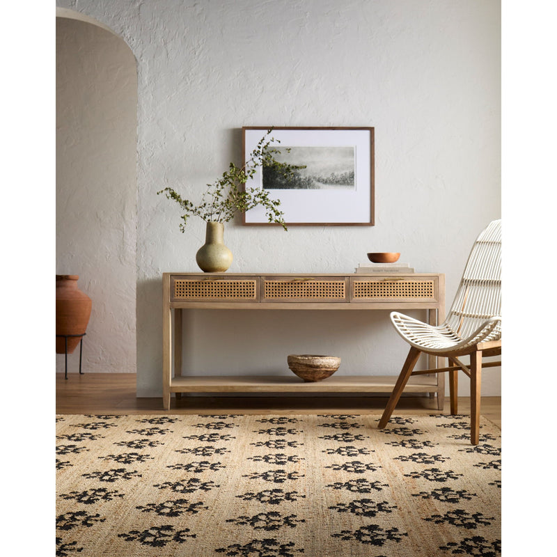 Fiorina Rug 2301 | Tan / Black