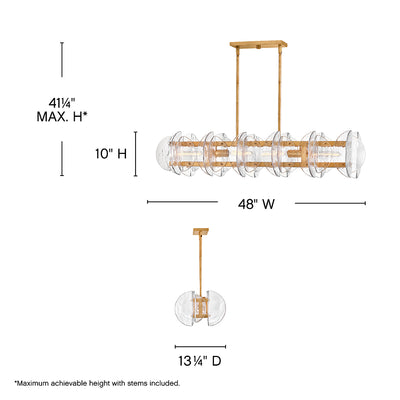 Seraphina Linear Chandelier