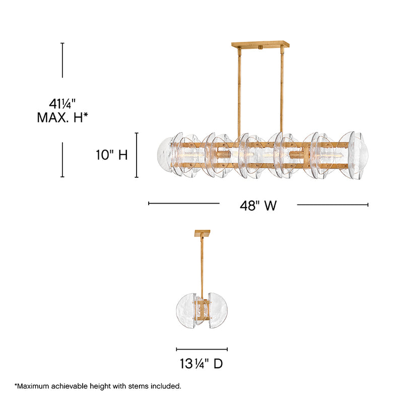 Seraphina Linear Chandelier