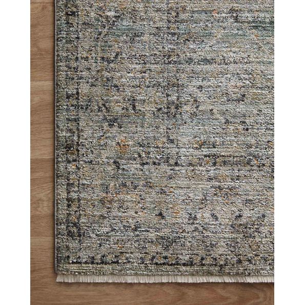 Katherine Rug 01 | Ocean / Gold