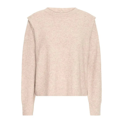 Noah Pullover Sweater | Desert Taupe Melange