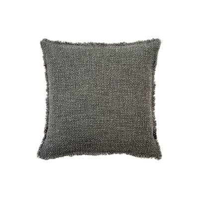 Callisto Linen Pillow | Dark Grey