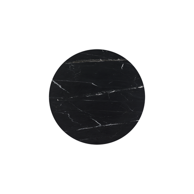 Tower Dining Table | Black Marble