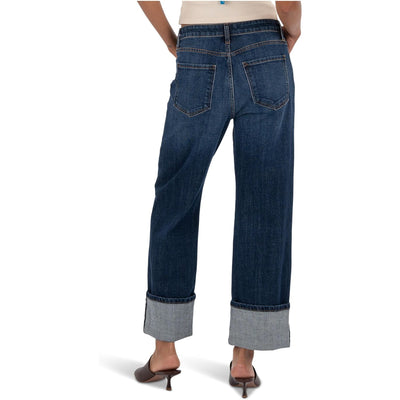 Sienna High Rise Straight Leg Jeans | Clarity