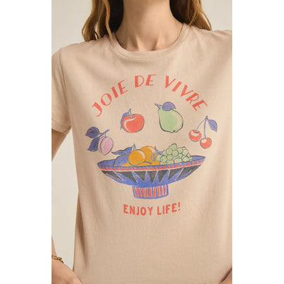 Joie De Vivre Tourist Tee | Fossil