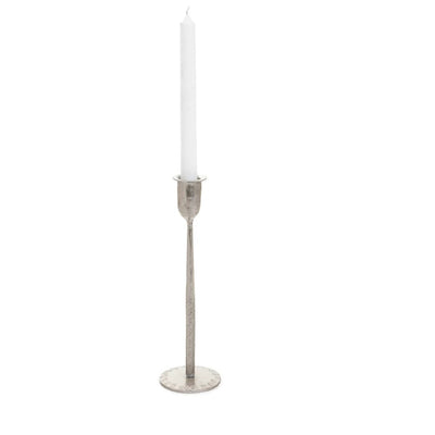 Nickel Candle Holder