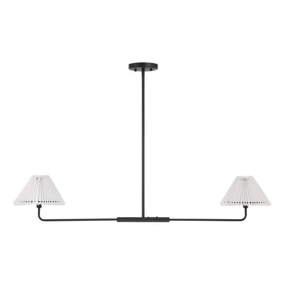 2-Light Linear Chandelier