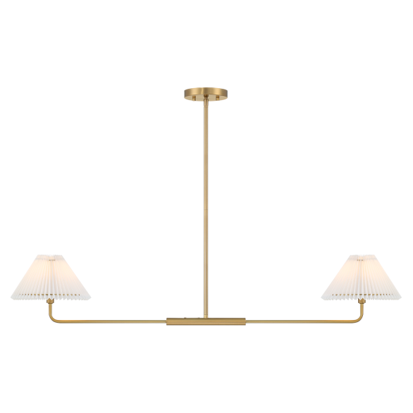 2-Light Linear Chandelier