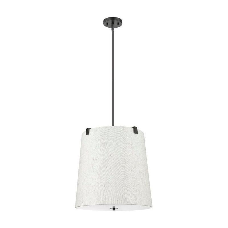 Weston 18" Pendant | Cream Fabric Shade