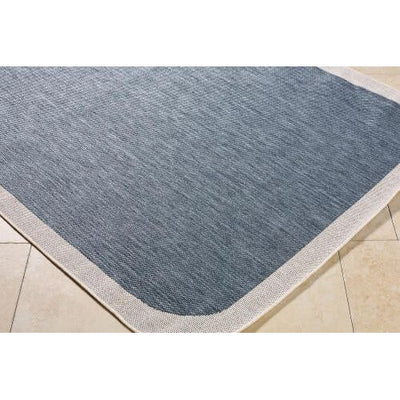 Miami Beach Rug 2300 | Blue / Cream
