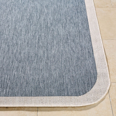 Miami Beach Rug 2300 | Blue / Cream