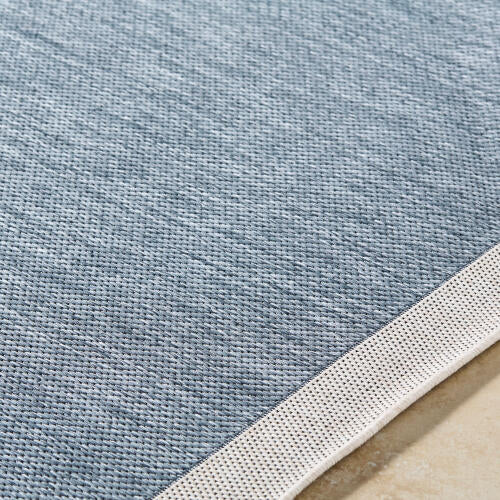 Miami Beach Rug 2300 | Blue / Cream