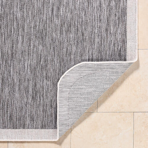 Miami Beach Rug 2302 | Charcoal / Cream