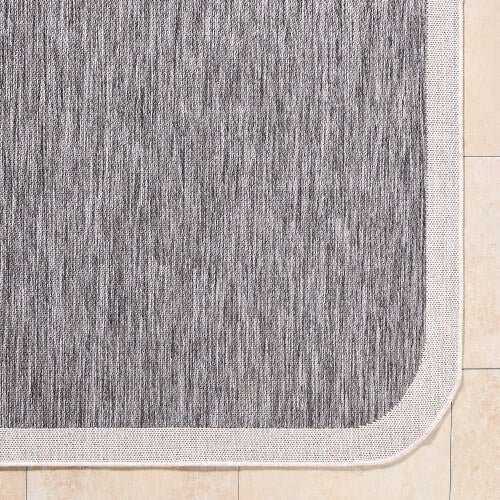 Miami Beach Rug 2302 | Charcoal / Cream