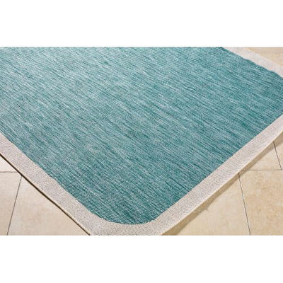 Miami Beach Rug 2303 | Aqua / Cream