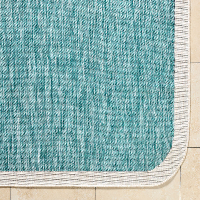 Miami Beach Rug 2303 | Aqua / Cream