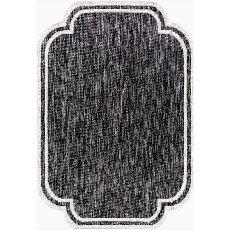 Miami Beach Rug 2309 | Black / Cream