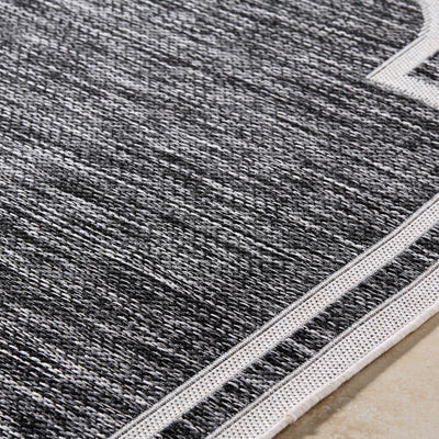 Miami Beach Rug 2309 | Black / Cream