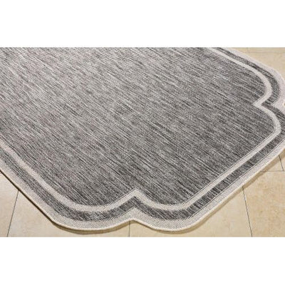 Miami Beach Rug 2310 | Charcoal / Cream