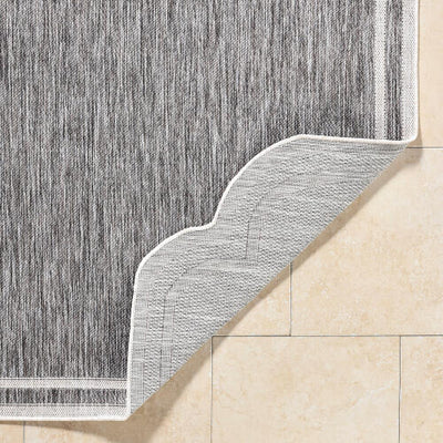 Miami Beach Rug 2310 | Charcoal / Cream