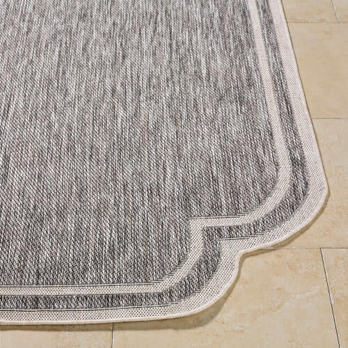 Miami Beach Rug 2310 | Charcoal / Cream