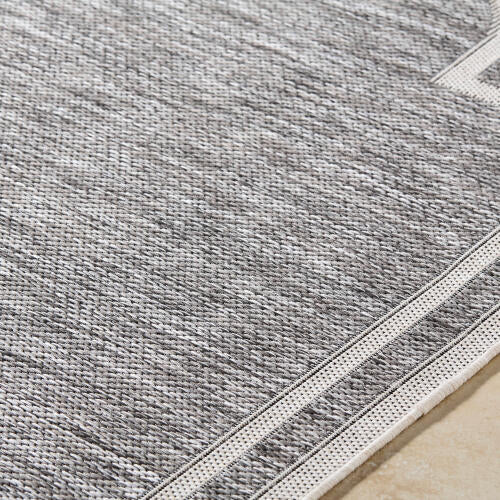 Miami Beach Rug 2310 | Charcoal / Cream