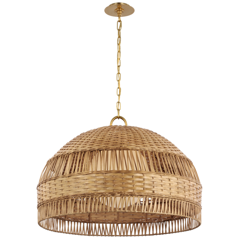 Whit Extra Large Dome Hanging Shade