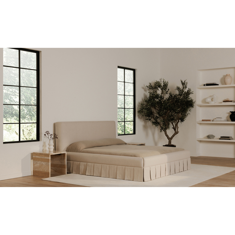 Manera Bed | Beige