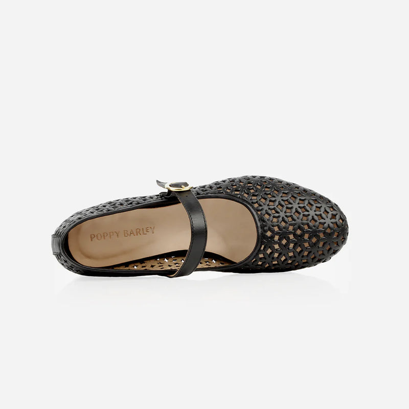 The Modern-Day Mary Jane | Black Perforated
