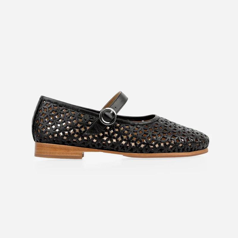 The Modern-Day Mary Jane | Black Perforated