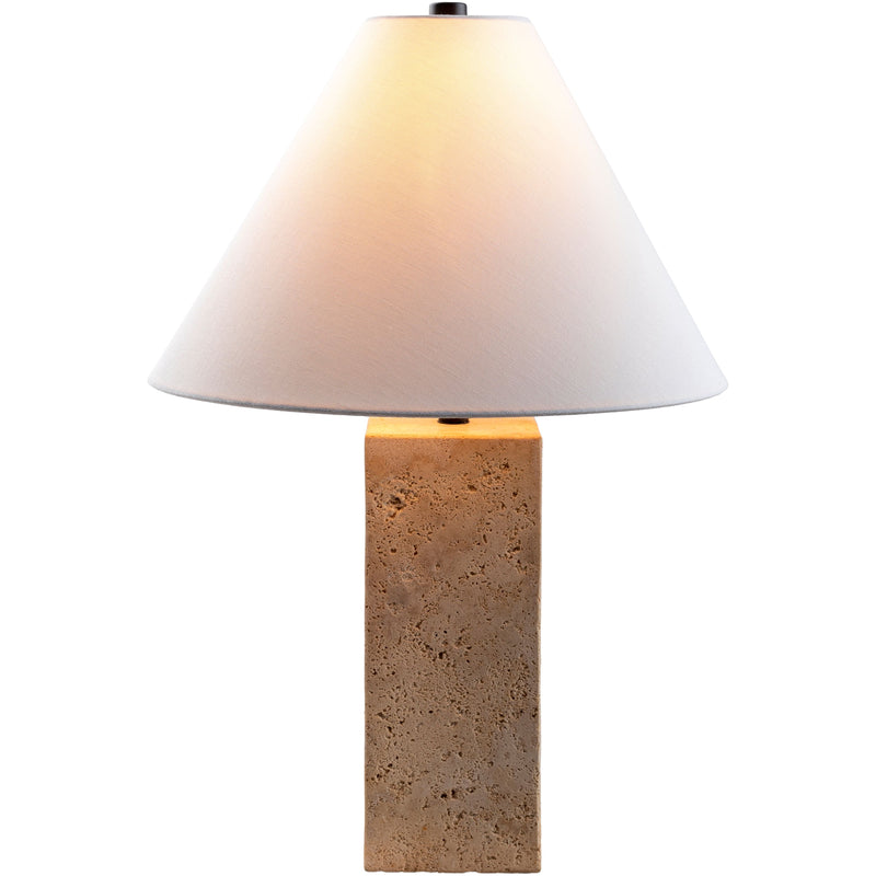 Agate Table Lamp | Square Base