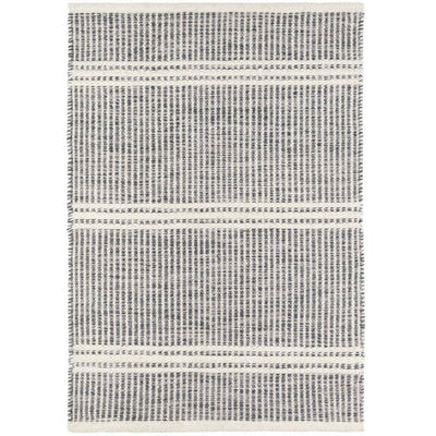 Malta Grey Woven Wool Rug | 8' x 10' | Open Box