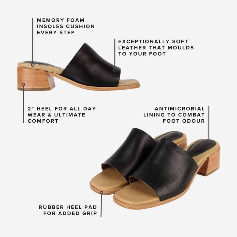 The Spritz Heeled Sandal | Praline