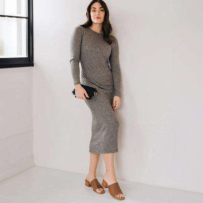 The Spritz Heeled Sandal | Praline