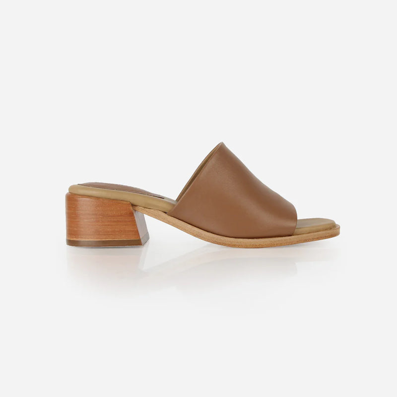 The Spritz Heeled Sandal | Praline