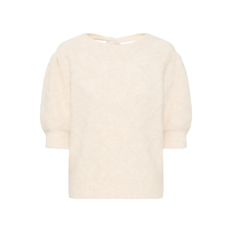 Omea Bow Jumper Sweater | Birch Melange