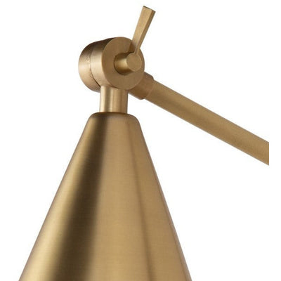 Sal Task Lamp | Natural Brass | Overstock