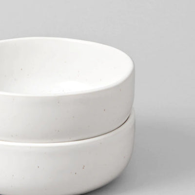 Fable Cereal Bowls | Speckled White