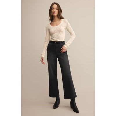 Tibi Mesh Sweater | Crystal