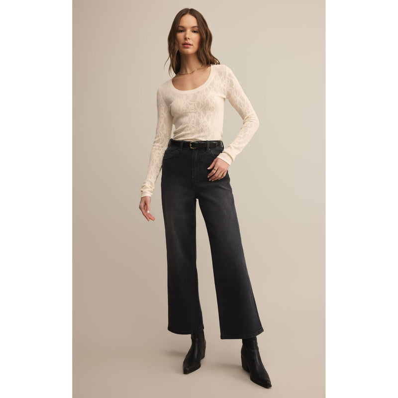 Tibi Mesh Sweater | Crystal