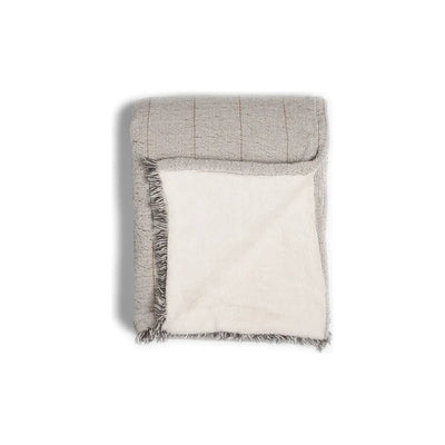 The Everest Fleece Throw  | Grey