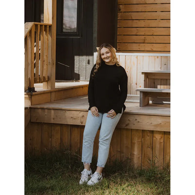 Wheat Sweater | Black