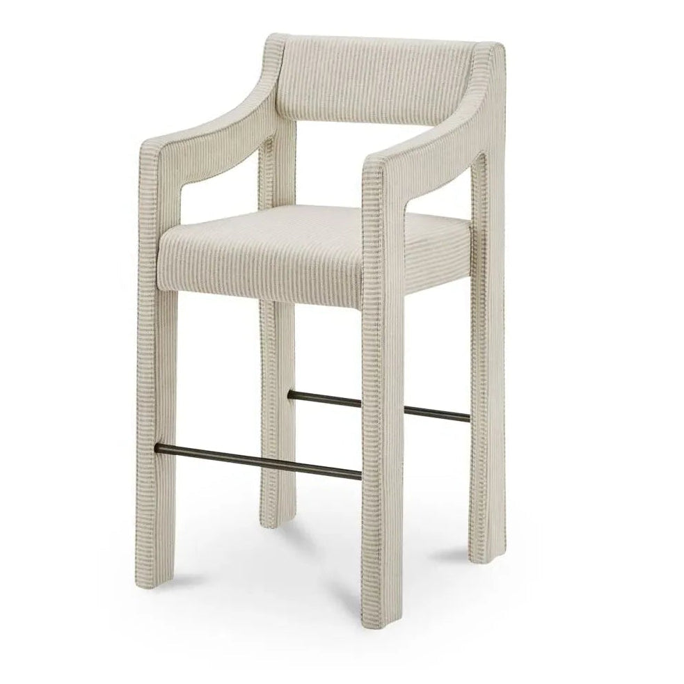 Elise Counter Stool | Stripe – Modern Komfort