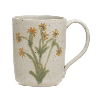 Blooms Hand Painted Mug