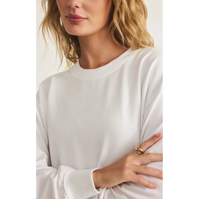 Ellis Sweatshirt | White