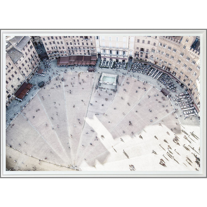 Aerial of Sienna | Framed
