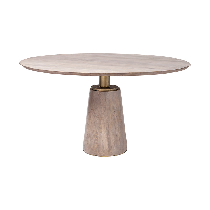 Madrid Dining Table I Wood/Gold