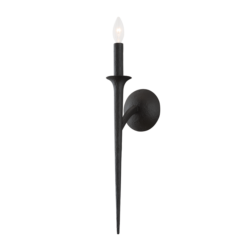 Luca Wall Sconce | Black Iron