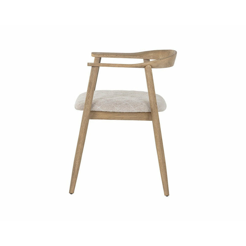 Jeremie Dining Chair | Weathered Oak
